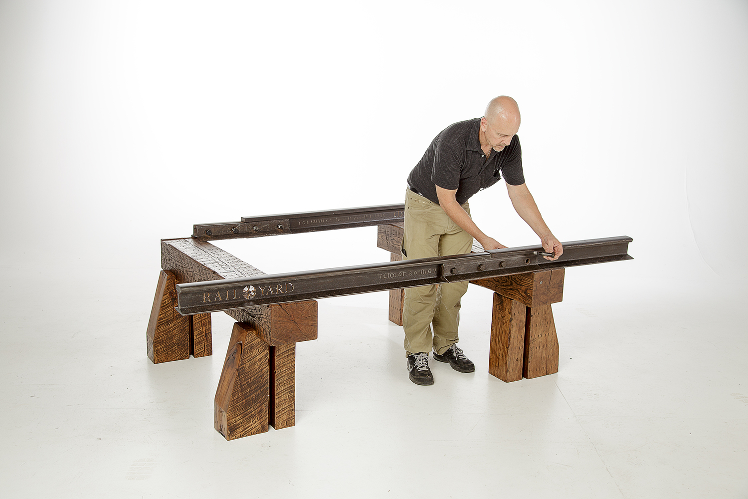 Ping Pong Table Assembly at Rail Yard Studios
